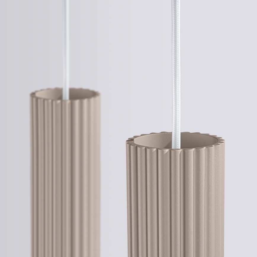 Brilagi - Żyrandol na lince CRESTO 2xGU10/10W/230V taupe