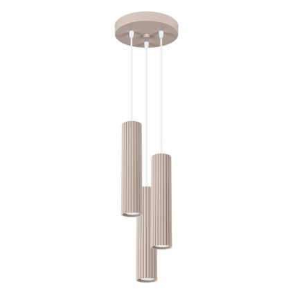 Brilagi - Żyrandol na lince CRESTO 3xGU10/10W/230V taupe
