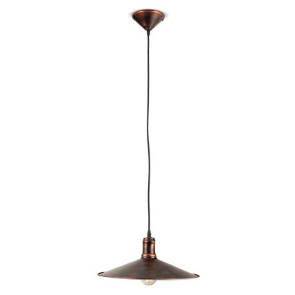 BRILAGI - Żyrandol na lince FORGE 1xE27/60W/230V śr. 36 cm brązowy