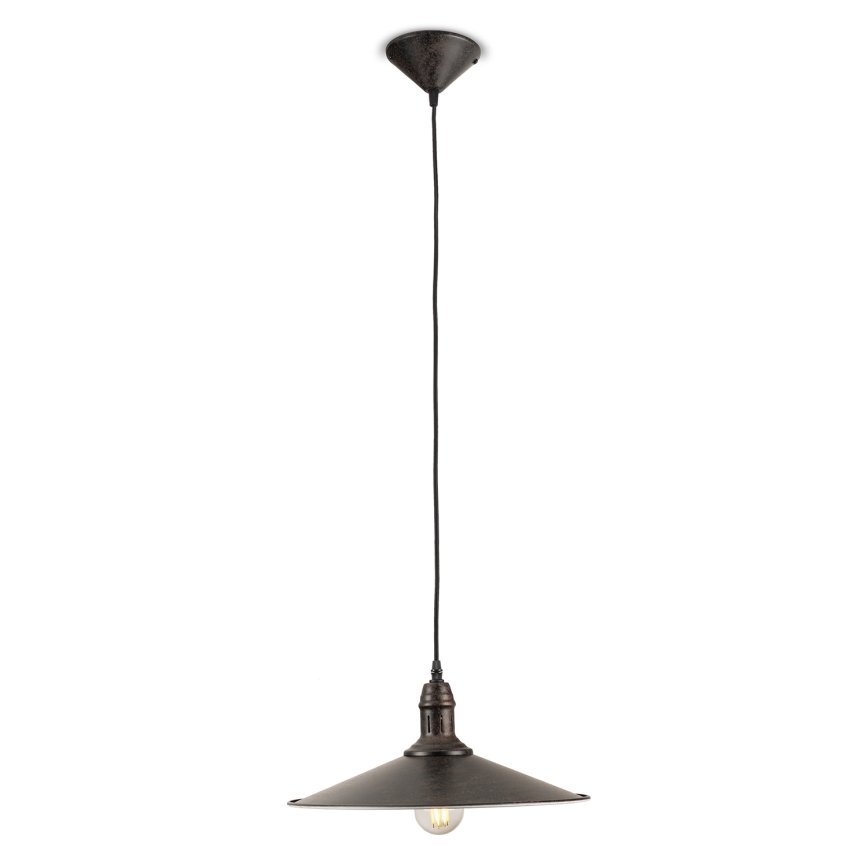 BRILAGI - Żyrandol na lince FORGE 1xE27/60W/230V śr. 36 cm brązowy