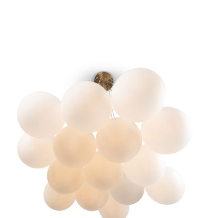 Brilagi - Żyrandol na lince GLOBE 15xE14/15W/230V biały
