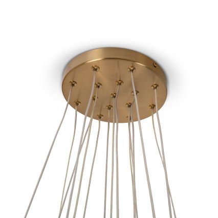 Brilagi - Żyrandol na lince GLOBE 15xE14/15W/230V biały
