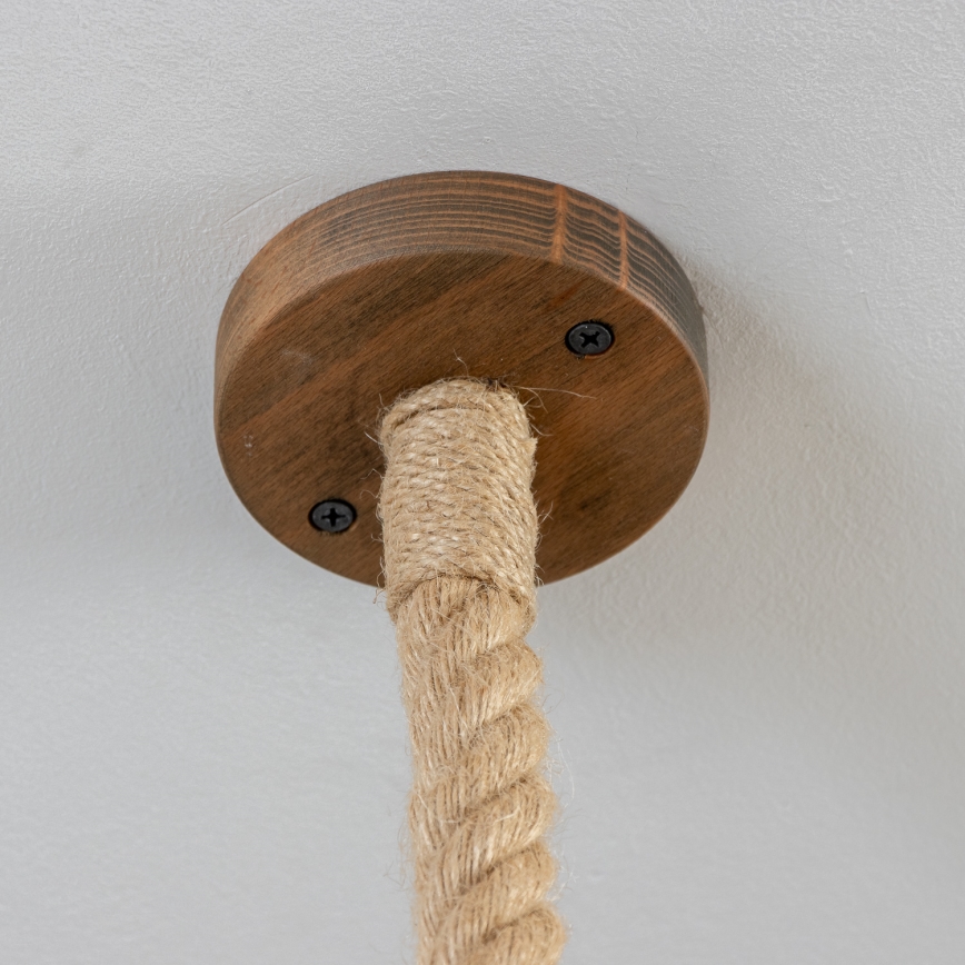 Brilagi - Żyrandol na lince KOS 1xE27/60W/230V buk