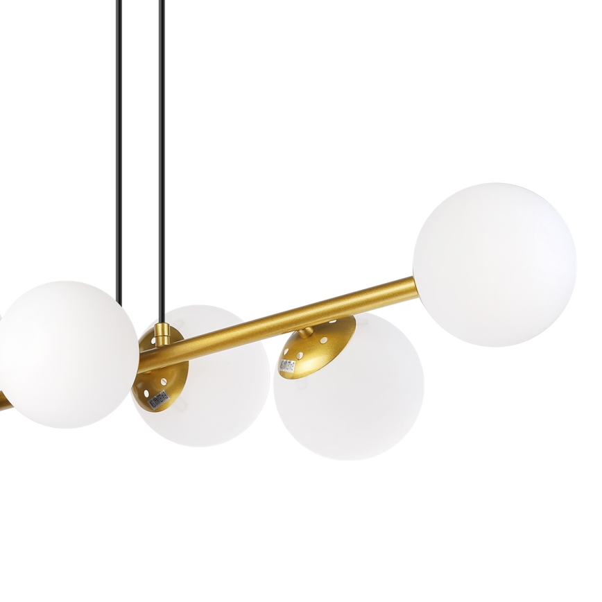 Brilagi - Żyrandol na lince MALONY 6xE14/20W/230V złoty