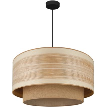 Brilagi - Żyrandol na lince MONTANA BOHO 1xE27/15W/230V śr. 60 cm brązowy/czarny