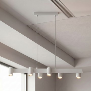 Brilagi - Żyrandol na lince SELE 6xGU10/30W/230V biały