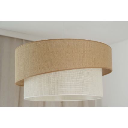 Brilagi - Żyrandol na lince SHINE 1xE27/15W/230V śr. 50 cm beżowy/kremowy