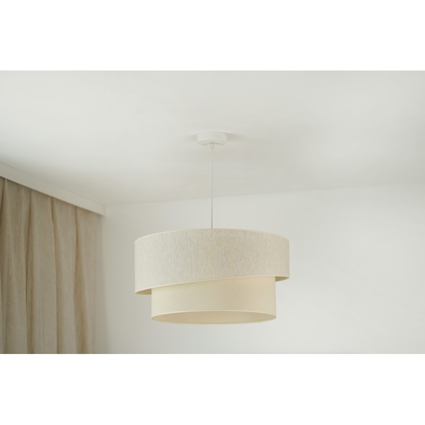 Brilagi - Żyrandol na lince SHINE 1xE27/15W/230V śr. 50 cm kremowy