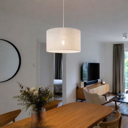 Brilagi - Żyrandol na lince SIRIJA MODERN 1xE27/60W/230V śr. 35 cm biały