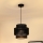 Brilagi - Żyrandol na lince SPACE YUTE 1xE27/15W/230V śr. 25 cm czarny