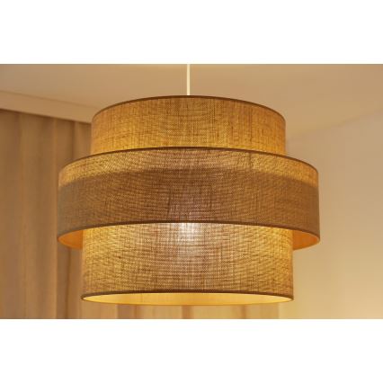Brilagi - Żyrandol na lince SPACE YUTE 1xE27/15W/230V śr. 50 cm beżowy/biały