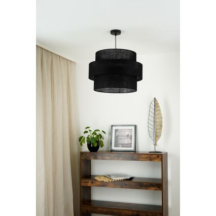 Brilagi - Żyrandol na lince SPACE YUTE 1xE27/15W/230V śr. 50 cm czarny