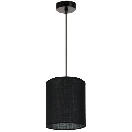 Brilagi - Żyrandol na lince TUBES 1xE27/15W/230V śr. 20 cm czarny