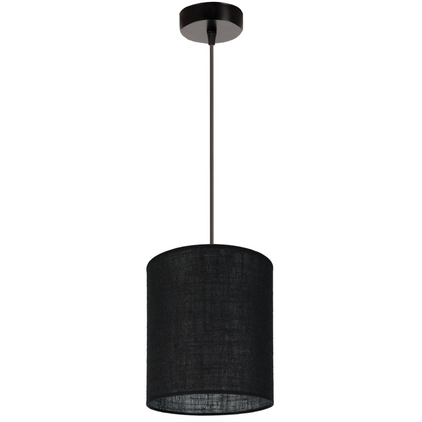 Brilagi - Żyrandol na lince TUBES 1xE27/15W/230V śr. 20 cm czarny