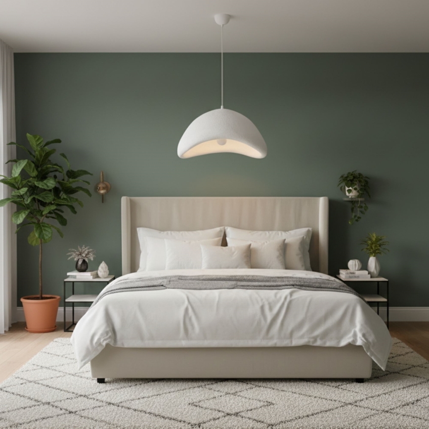 Brilagi - Żyrandol na lince WABI SABI 1xE27/40W/230V śr. 52 cm biały