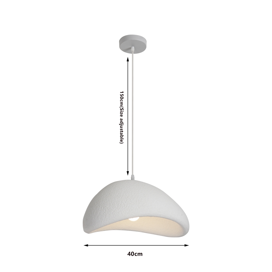 BRILAGI - Žyrandol na lince WABI SABI 1xE27/60W/230V Ø 40 cm biały