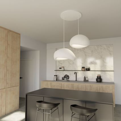 Brilagi - Żyrandol na lince WABI SABI 2xE27/40W/230V biały