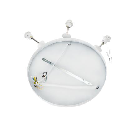 Brilagi - Żyrandol na lince WABI SABI 3xE27/40W/230V śr. 82 cm biały