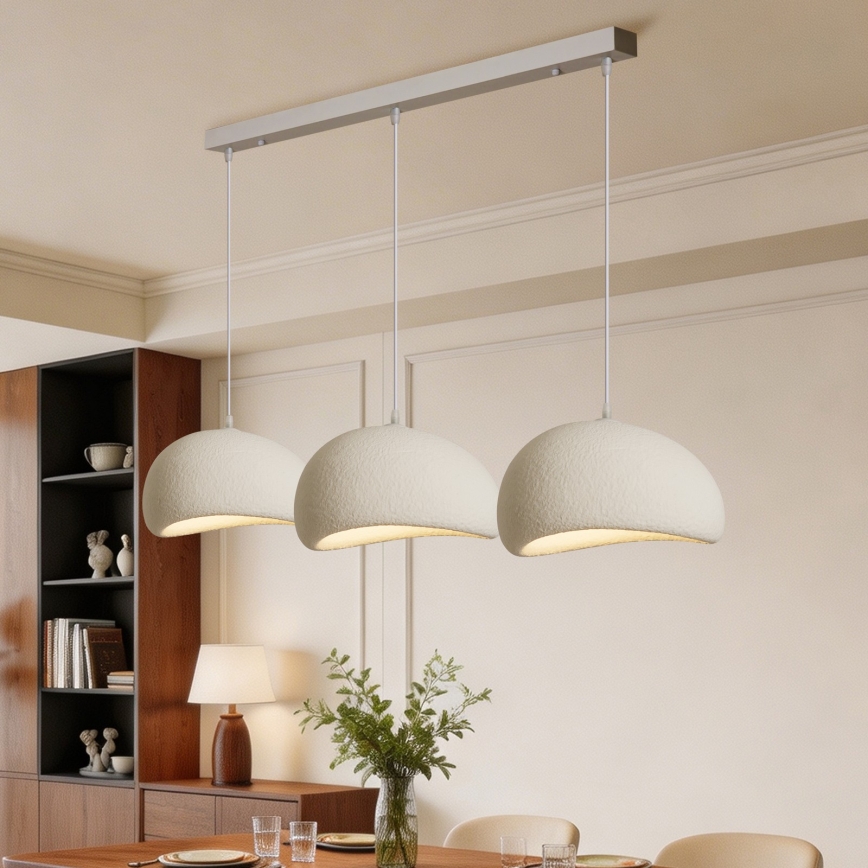 BRILAGI - Żyrandol na lince WABI SABI 3xE27/60W/230V biały