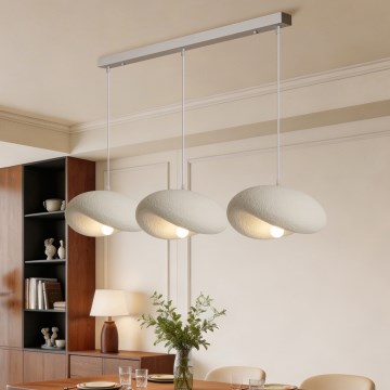 BRILAGI - Żyrandol na lince WABI SABI 3xE27/60W/230V biały