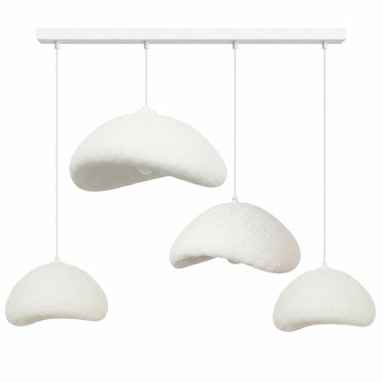 Brilagi - Żyrandol na lince WABI SABI 4xE27/40W/230V biały