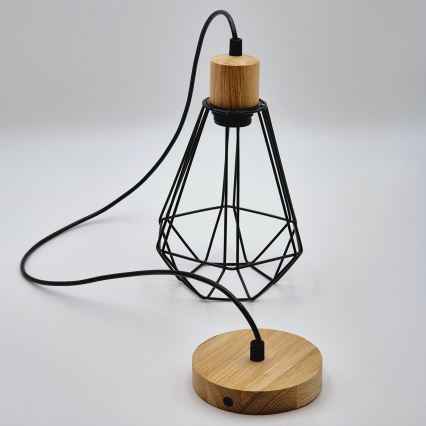 Brilagi - Żyrandol na lince WOODY BASKET 1xE27/60W/230V dąb