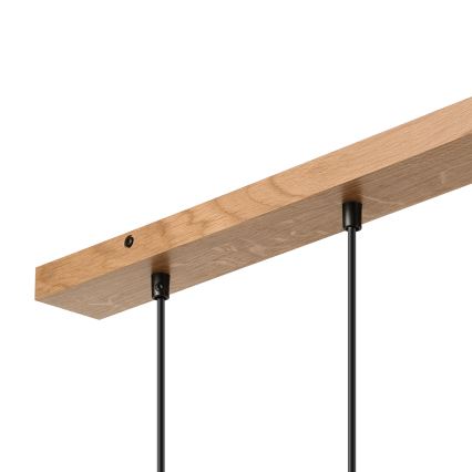 Brilagi - Żyrandol na lince WOODY BASKET 3xE27/60W/230V dąb