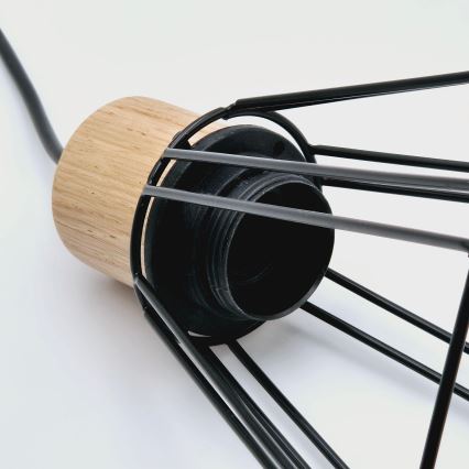 Brilagi - Żyrandol na lince WOODY BASKET 3xE27/60W/230V dąb