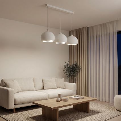 Brilagi - Żyrandol na linkach WABI SABI 3xE27/40W/230V biały