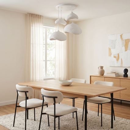 Brilagi - Żyrandol na linkach WABI SABI 4xE27/40W/230V śr. 90 cm biały