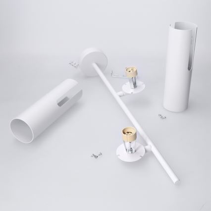 Brilagi - Żyrandol na pręcie BRANCH 2xGU10/30W/230V biały