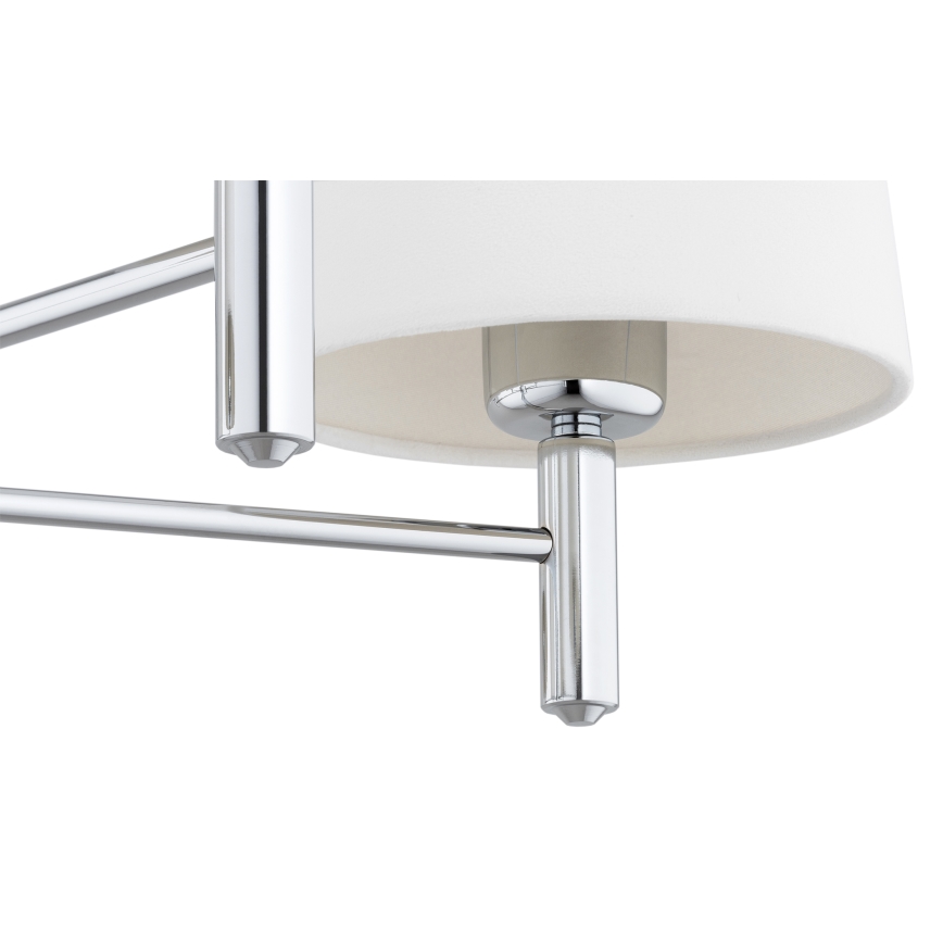 Brilagi - Żyrandol na pręcie MONTE 5xE27/60W/230V kremowy/błyszczący chrom