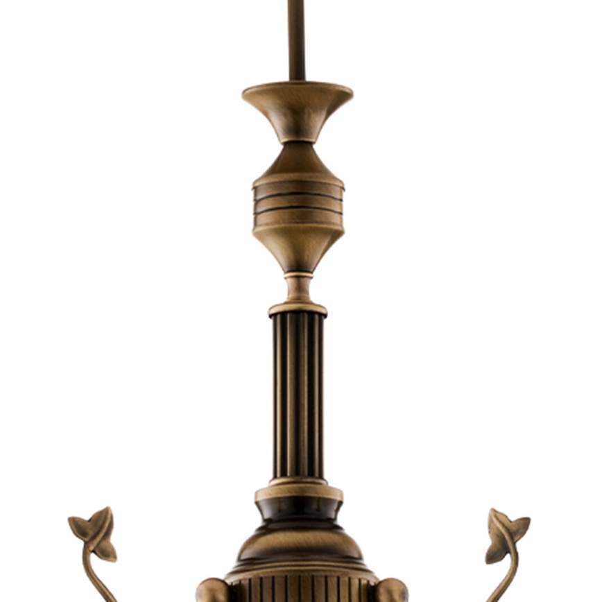 Brilagi - Żyrandol na pręcie TAURUS 3xE27/15W/230V śr. 70 cm brąz