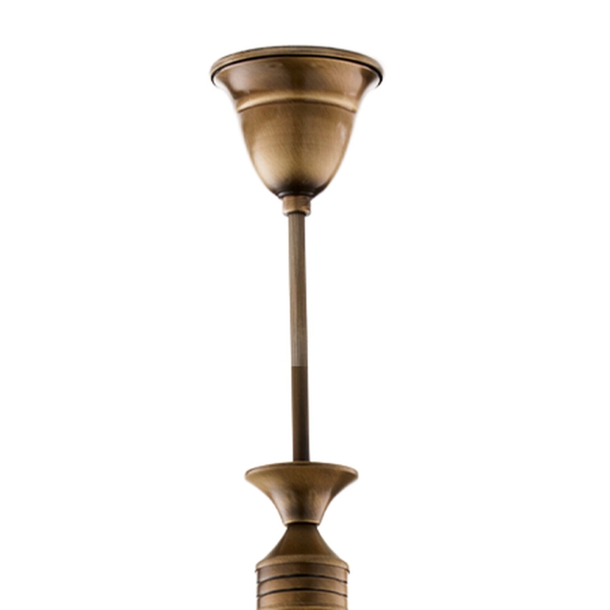 Brilagi - Żyrandol na pręcie TAURUS 3xE27/15W/230V śr. 70 cm brąz
