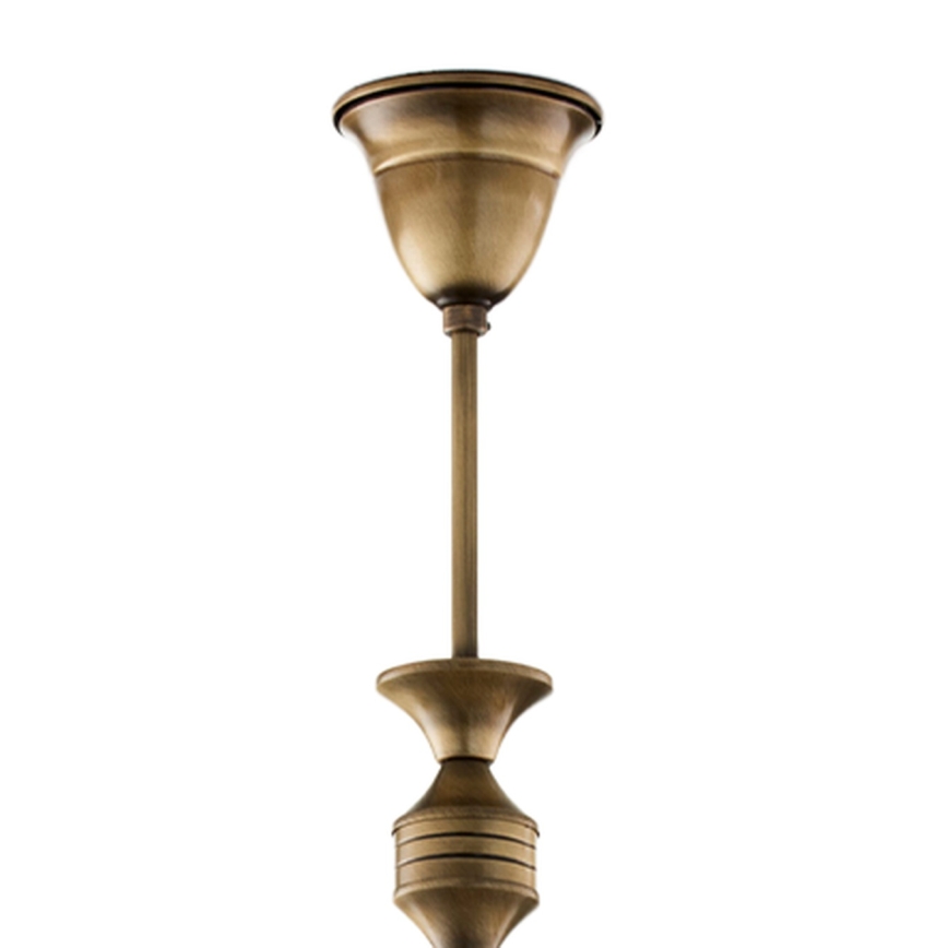 Brilagi - Żyrandol na pręcie TAURUS 5xE27/15W/230V śr. 70 cm brąz