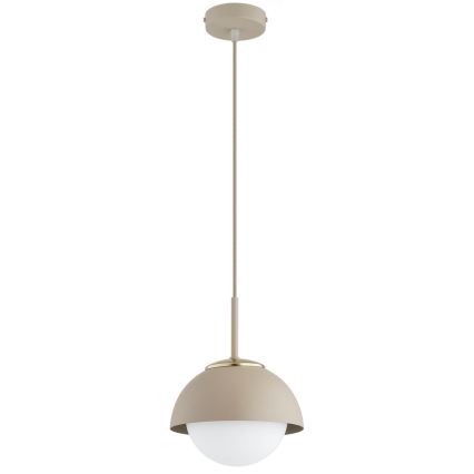 Brilagi - Żyrandol na przewodzie 1xE27/60W/230V, średnica 18 cm, beżowy/złoty