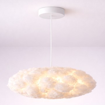 Brilagi - Żyrandol na przewodzie SOLEAIR 1xE27/60W/230V biały