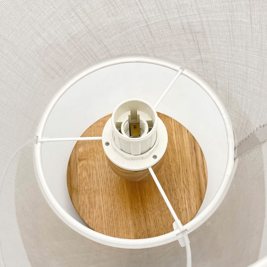 Brilagi - Żyrandol natynkowy ANTHONY 1xE14/60W/230V dąb/biały
