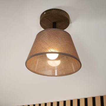Brilagi - Żyrandol natynkowy ANTHONY 1xE14/60W/230V dąb/brązowy