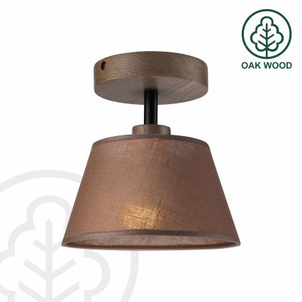 Brilagi - Żyrandol natynkowy ANTHONY 1xE14/60W/230V dąb/brązowy