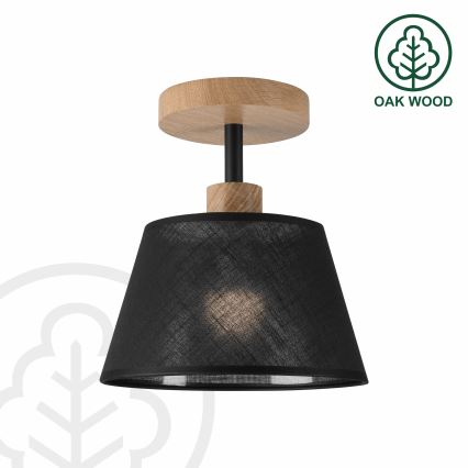Brilagi - Żyrandol natynkowy ANTHONY 1xE14/60W/230V dąb/czarny