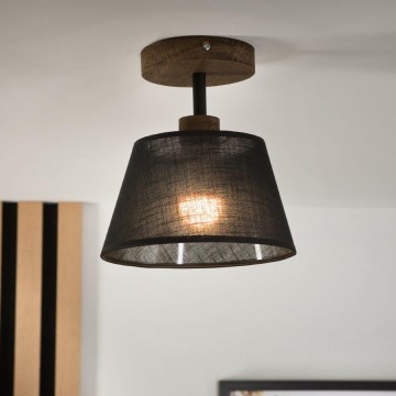 Brilagi - Żyrandol natynkowy ANTHONY 1xE14/60W/230V dąb/czarny
