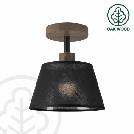 Brilagi - Żyrandol natynkowy ANTHONY 1xE14/60W/230V dąb/czarny