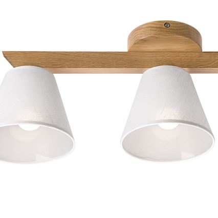 Brilagi - Żyrandol natynkowy ANTHONY 3xE14/40W/230V dąb/biały
