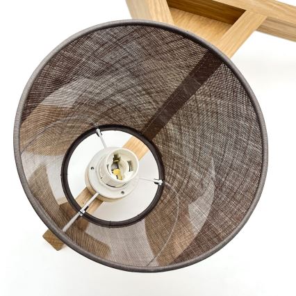 Brilagi - Żyrandol natynkowy ANTHONY 3xE14/40W/230V dąb/brązowy