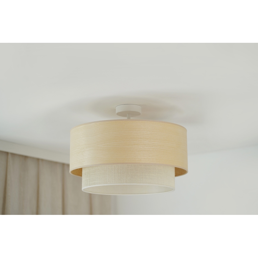 Brilagi - Żyrandol natynkowy ARIZONA BOHO 1xE27/15W/230V śr. 45 cm kremowy/beżowy