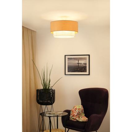 Brilagi - Żyrandol natynkowy ARIZONA BOHO 1xE27/15W/230V śr. 45 cm kremowy/beżowy