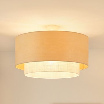 Brilagi - Żyrandol natynkowy ARIZONA BOHO 1xE27/15W/230V śr. 60 cm beżowy
