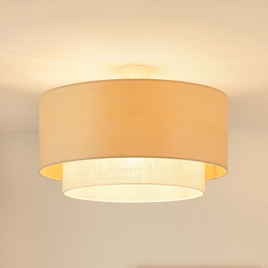 Brilagi - Żyrandol natynkowy ARIZONA BOHO 1xE27/15W/230V śr. 60 cm beżowy