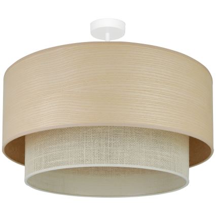Brilagi - Żyrandol natynkowy ARIZONA BOHO 1xE27/15W/230V śr. 60 cm beżowy